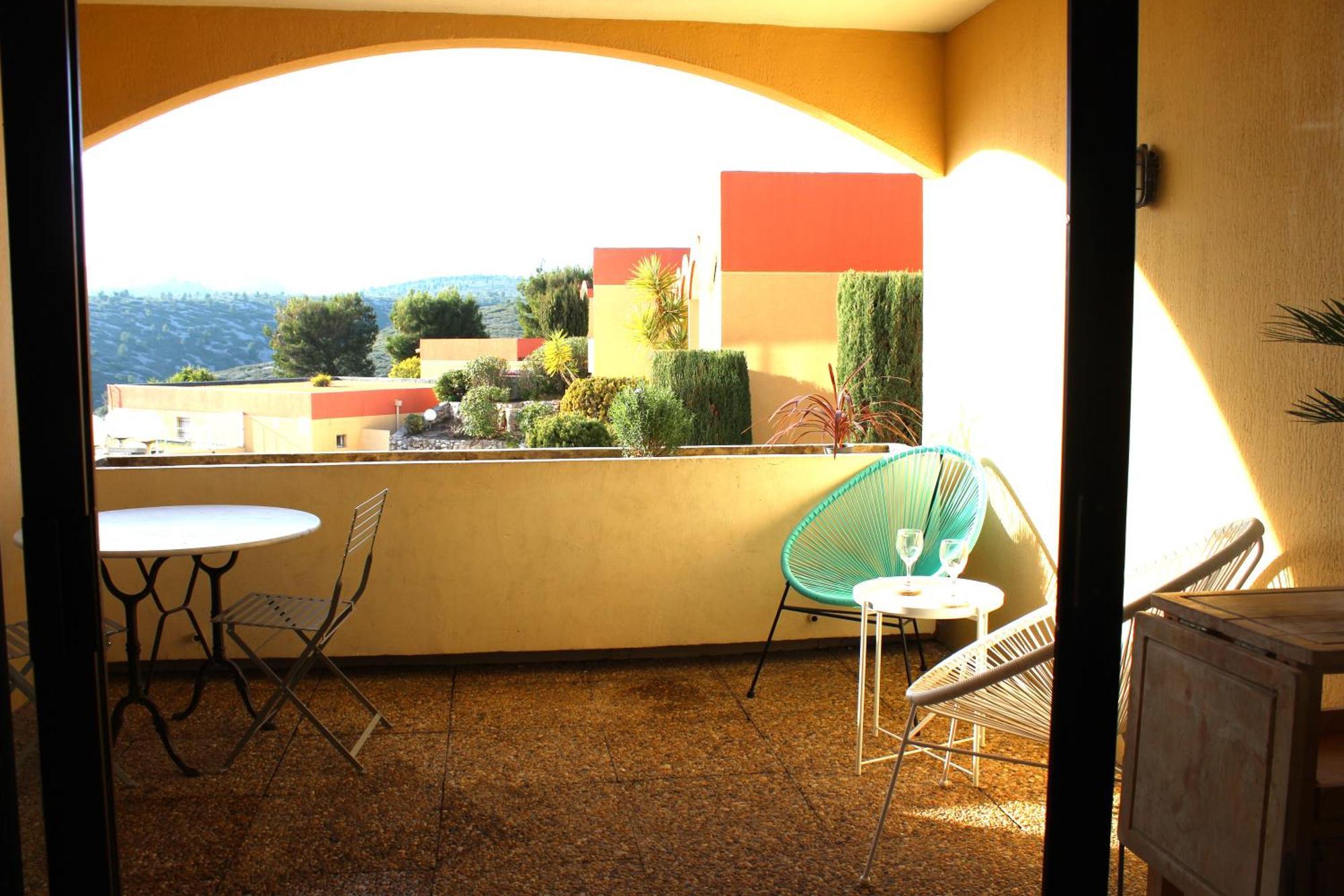 Les Terrasses De Cassis Apartment Luaran gambar
